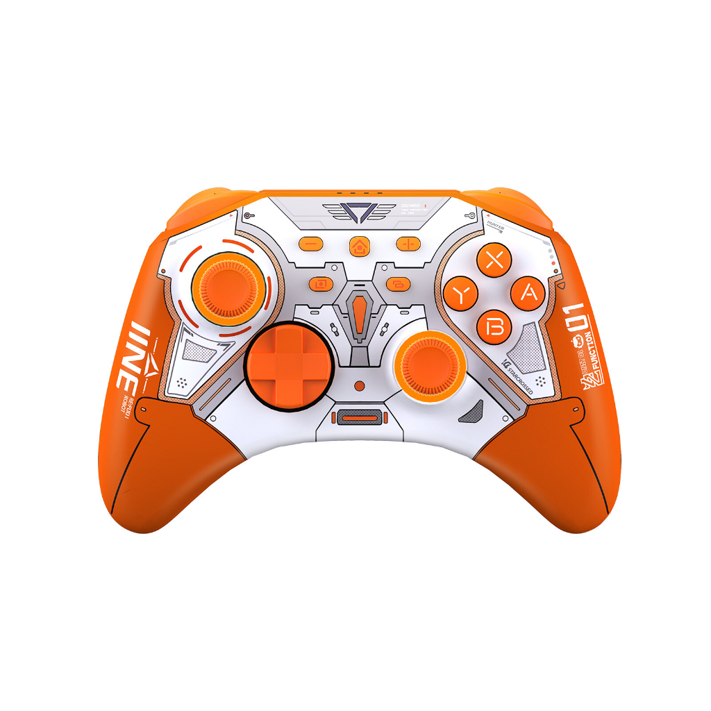 Tay Không Dây IINE Ares Mecha Với Jack Cắm Tai Nghe Đèn RGB Tương Thích Với Nintendo Switch