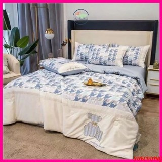 Bộ chăn ga gối lụa thái nhập khẩu cao cấp tặng kèm vỏ gối ôm mềm mịn mát lạnh thoáng khí