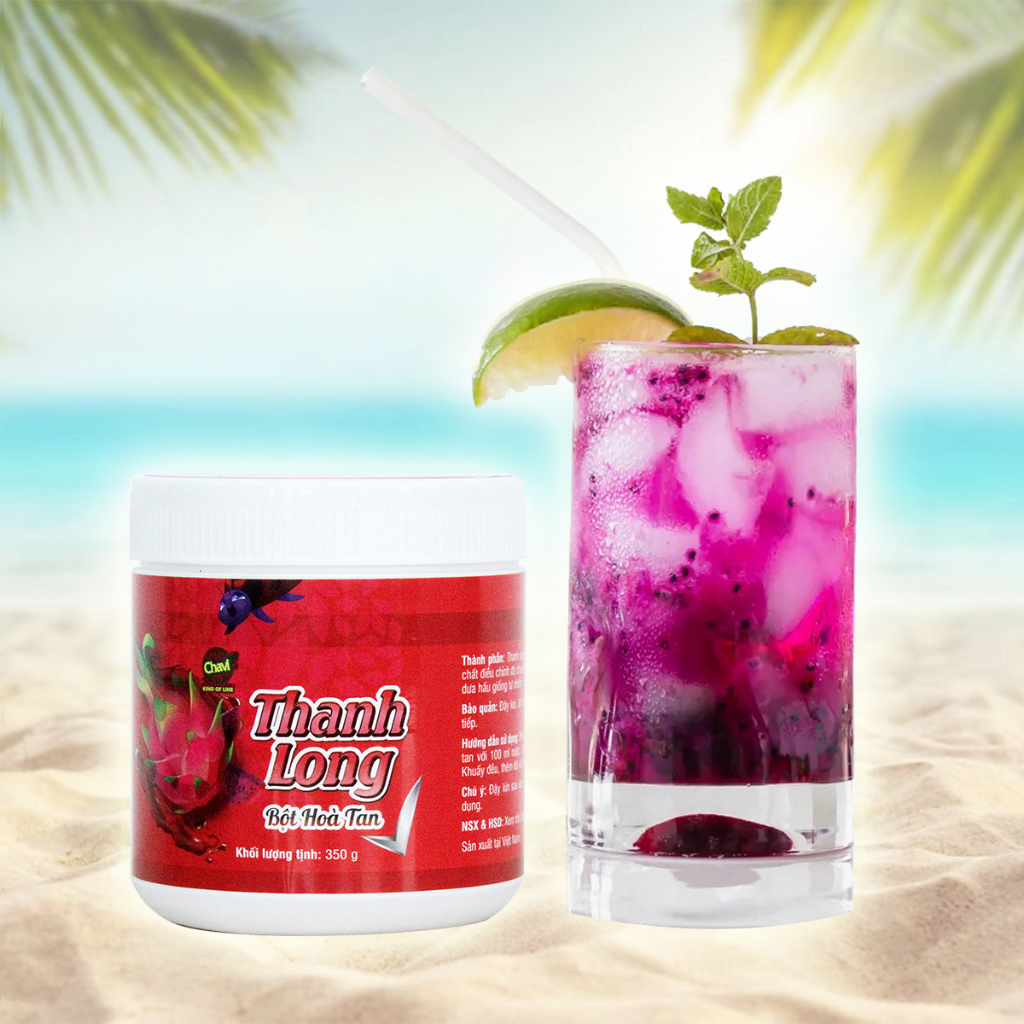 Bột thanh long hòa tan CHAVI 350 gram
