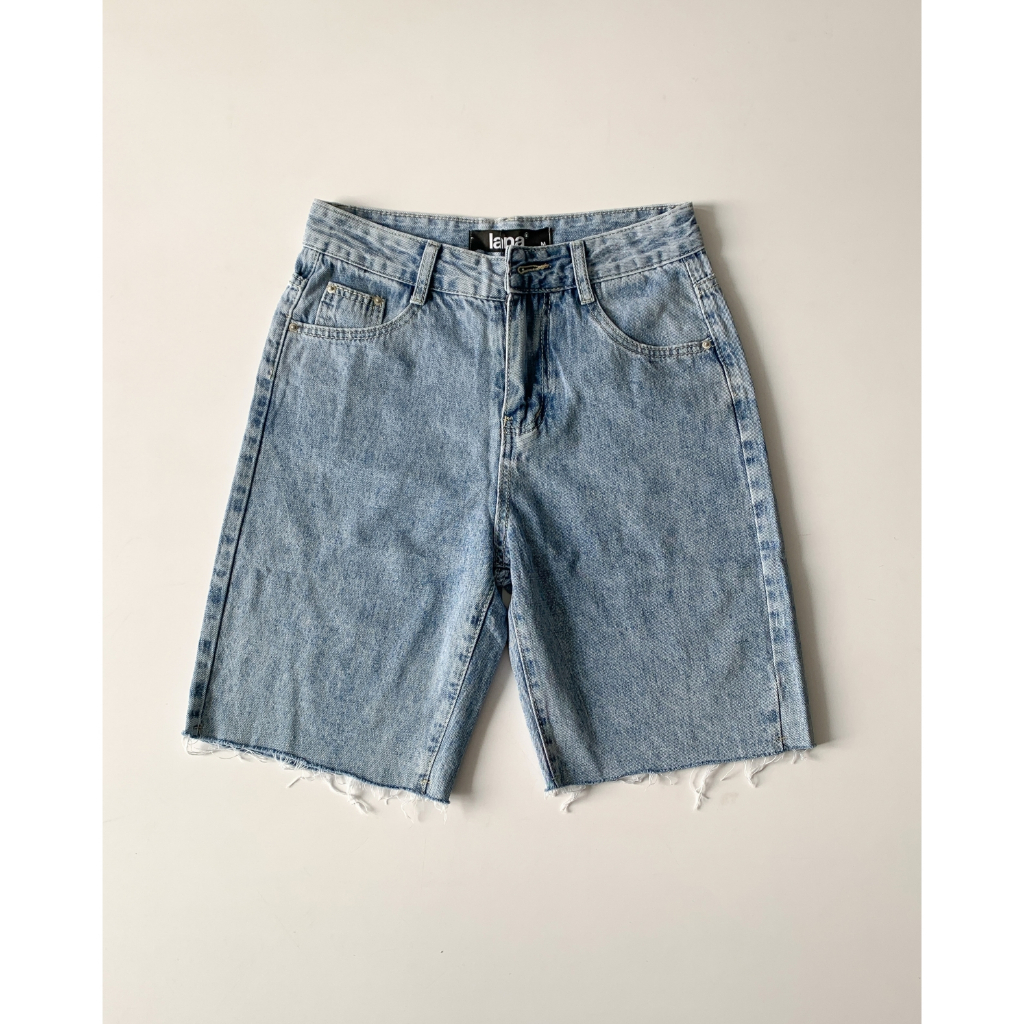 Quần Short Jeans Bermuda Nữ Marosé | QN-LA3697 | Lana Official
