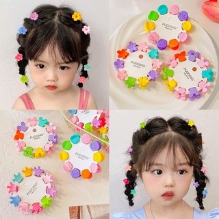 Sec 10 kẹp tóc nhí cho bé, Kẹp tóc càng cua mini nhiều mẫu nhiều màu
