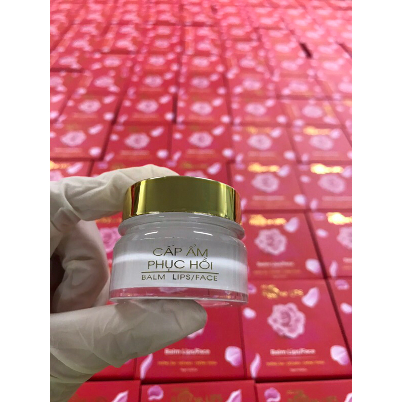 Dưỡng môi Collagen ROSE LIP dưỡng ẩm, kích màu bản mới 2023 15g