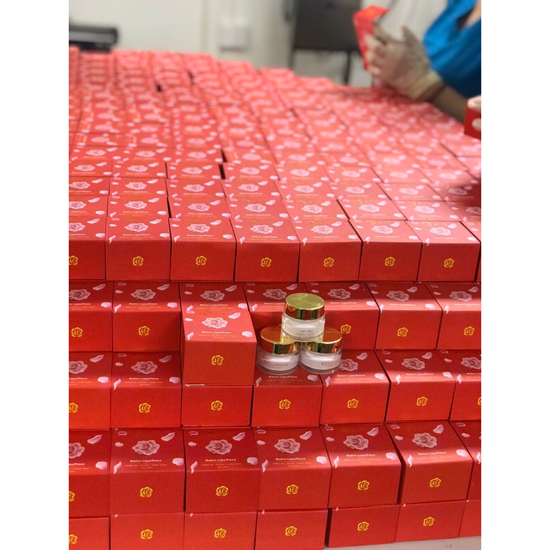 Dưỡng môi Collagen ROSE LIP dưỡng ẩm, kích màu bản mới 2023 15g