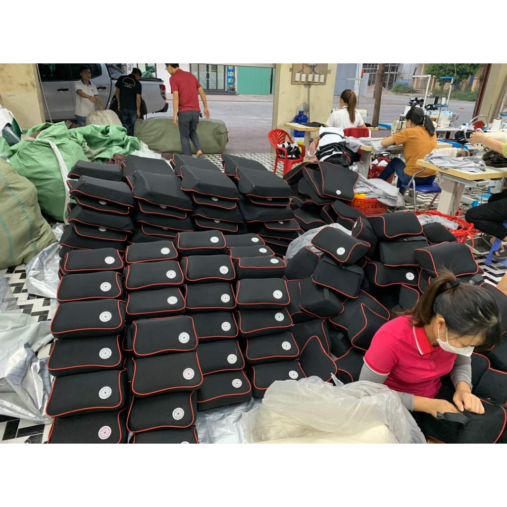 Gối tựa đầu và lưng cao su non ô tô dùng để ghế ô tô, ghế văn phòng | BigBuy360 - bigbuy360.vn