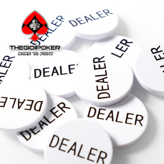 Nút Dealer Button Acrylic