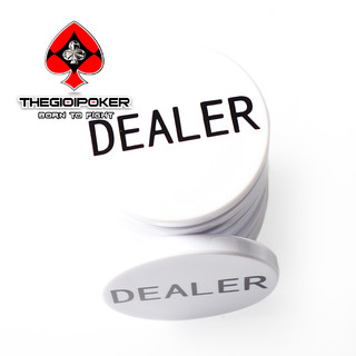 Nút Dealer Button Acrylic