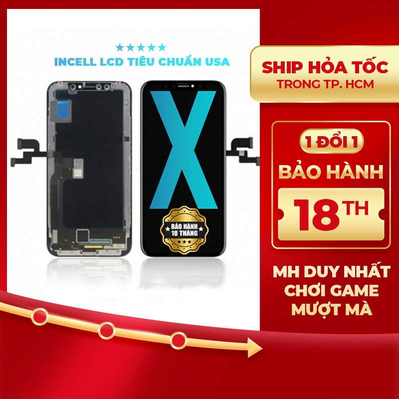Chuẩn USA Màn hình DURA Incell thay cho IP X/XS/XS Max/11 Pro/11 Pro Max/12/12 Mini/12 Pro/12 Pro Max/13/13 Mini