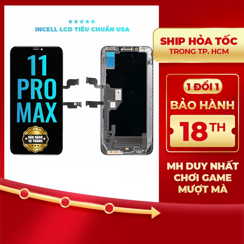 Chuẩn USA Màn hình DURA Incell thay cho IP X/XS/XS Max/11 Pro/11 Pro Max/12/12 Mini/12 Pro/12 Pro Max/13/13 Mini