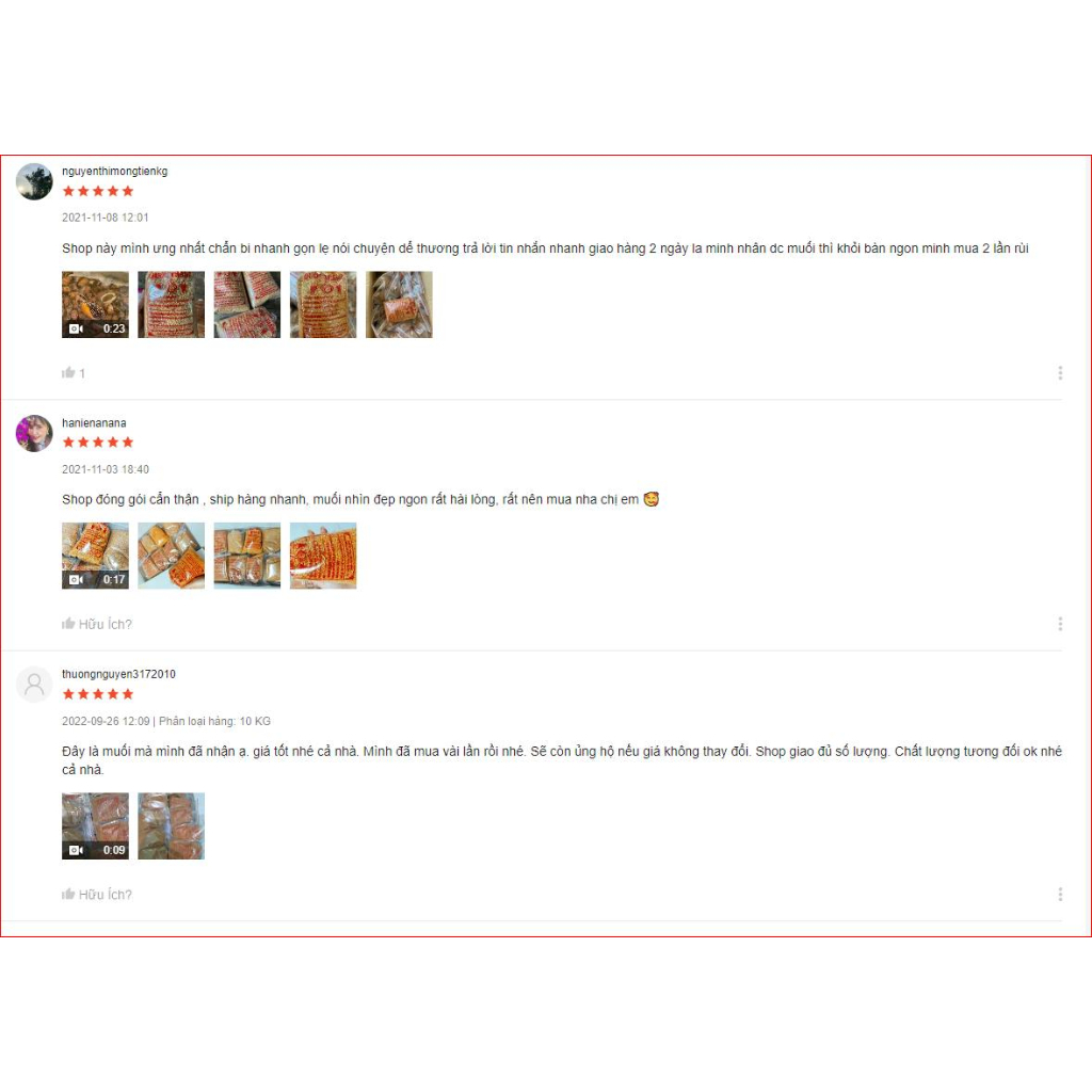 1 kg muối tôm Tây Ninh loại 1 bao ngon