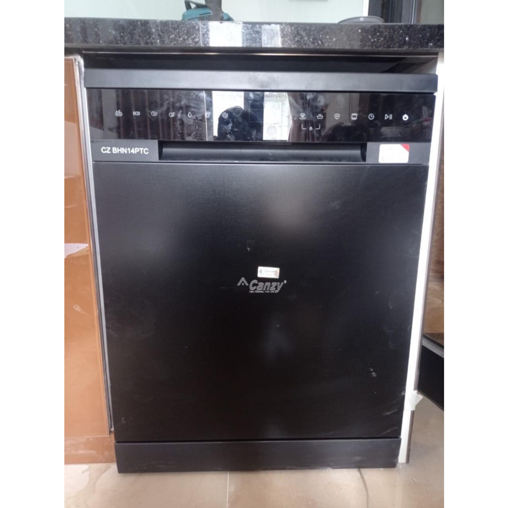Máy rửa bát Canzy CZ BHN14PTC  - NK Malaysia, BH 5 năm, Diệt khuẩn UV,Sấy khí nóng PTC - Hàng chính hãng