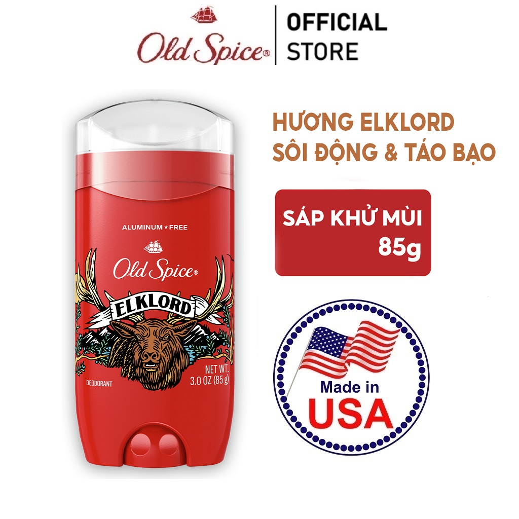 Sáp Khử Mùi Old Spice ElkLord Deodorant 85g