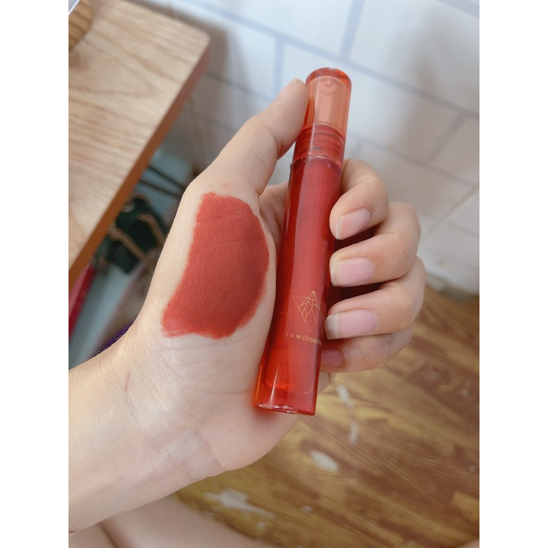 TAM LIPSTICK son auth velvet tint H06 Ảnh cam thường