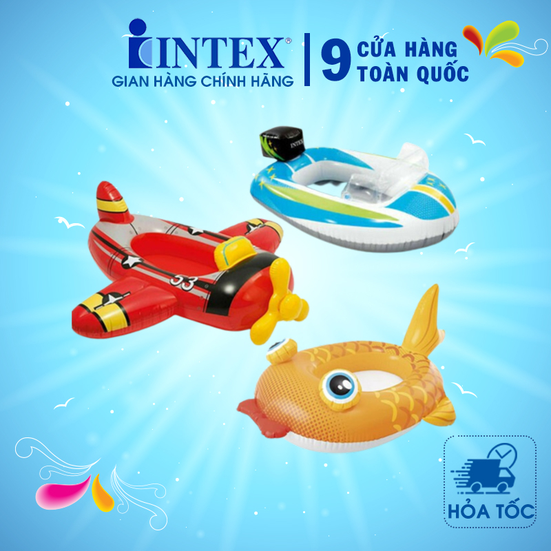 Phao bơi cho bé nhiều hình INTEX 59380