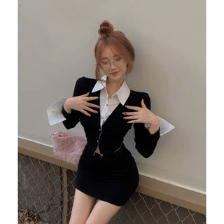 ÁO THUN TAY DÀI PHỐI CỔ SƠ MI [TNT SHOP BIGSIZE 60KG 90KG]