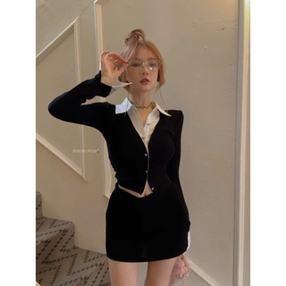 ÁO THUN TAY DÀI PHỐI CỔ SƠ MI [TNT SHOP BIGSIZE 60KG 90KG]