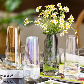  Lọ hoa decor thuỷ tinh bình hoa trang trí nội thất để bàn làm việc phong cách Bắc Âu Symphony 
