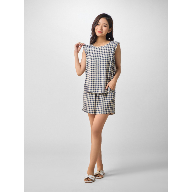 Bộ đồ ngủ thô sát nách quần đùi WONNER by WINNY - Đồ mặc nhà nữ đẹp, mát