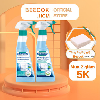 Chai xịt vệ sinh khử mùi tủ lạnh Dr Beckmann dung tích 250ml vệ sinh khử mùi diệt khuẩn tủ lạnh, tủ đông