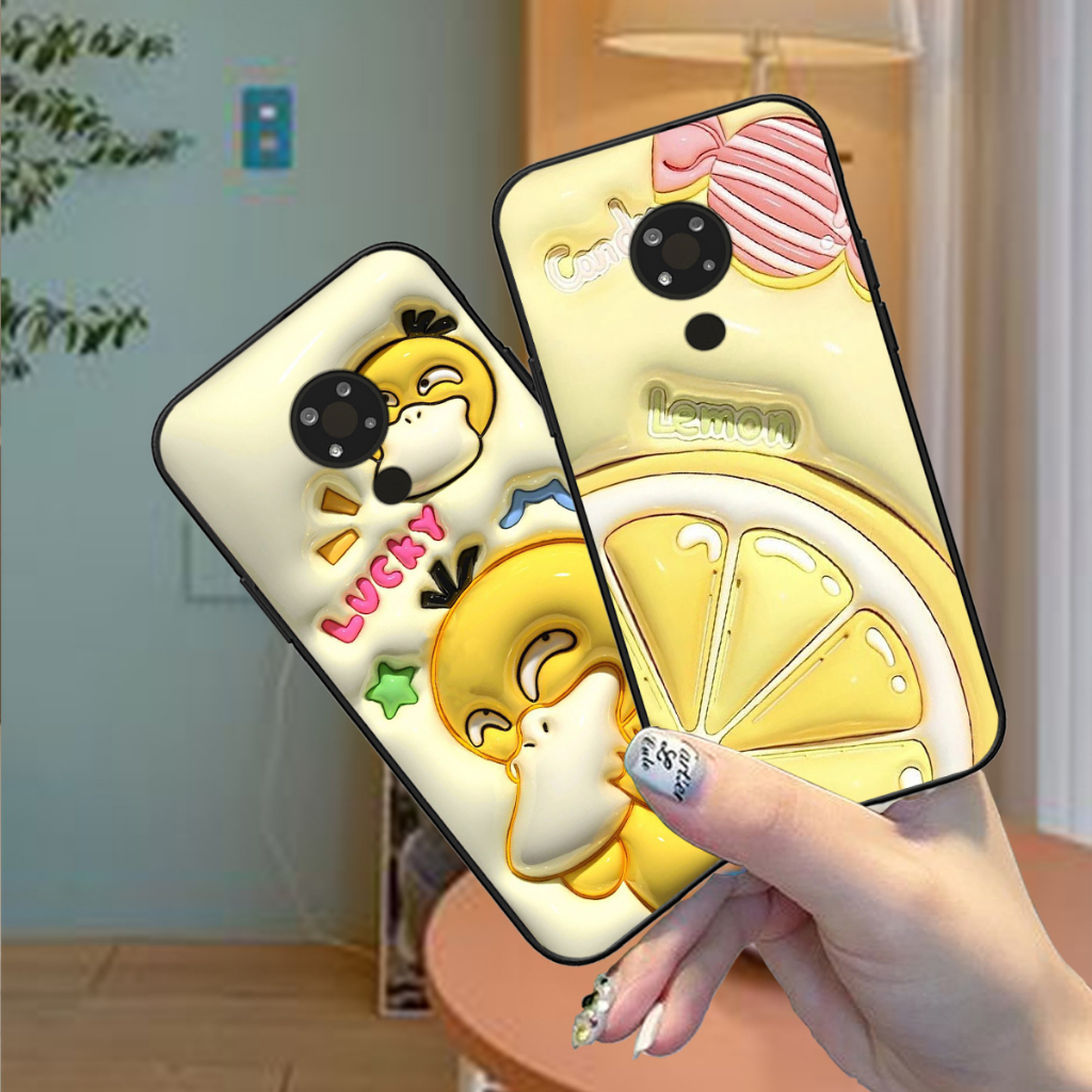 Ốp lưng Nokia Nokia 3.4 / nokia 8.3 bộ gấu nổi in hình PHẲNG