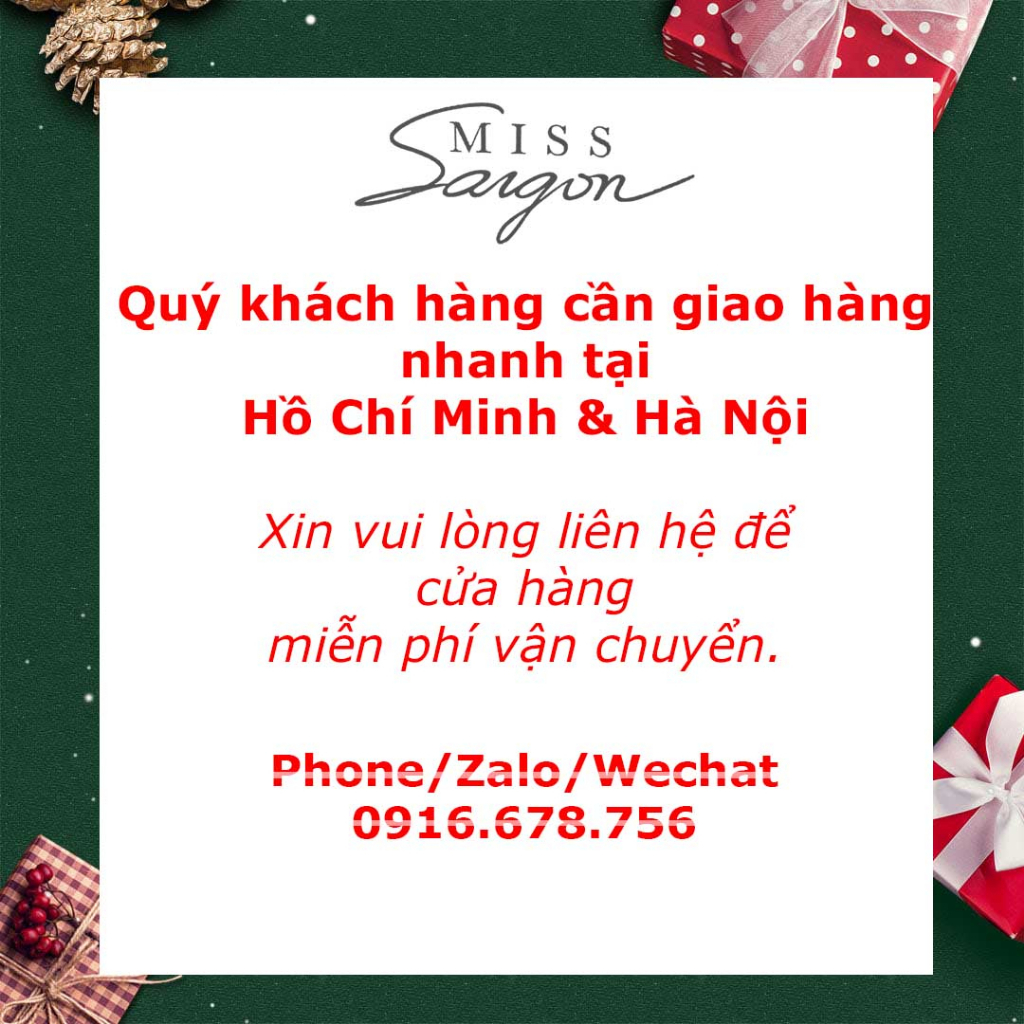 Bộ nước hoa Miss Sài Gòn Elegance  mini 15ml