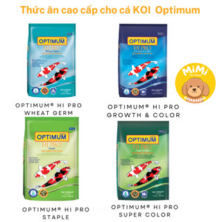 Cám cá koi Thái Lan - Thức ăn cao cấp cho cá Koi Optimum giúp lên màu, tăng trưởng
