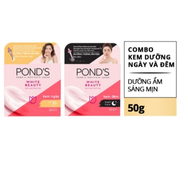 Kem Dưỡng Da Pond's Sáng Hồng Rạng Rỡ 50g