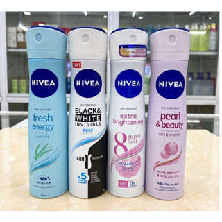 Xịt Khử Mùi Nivea Nữ 150ml (5 mùi)