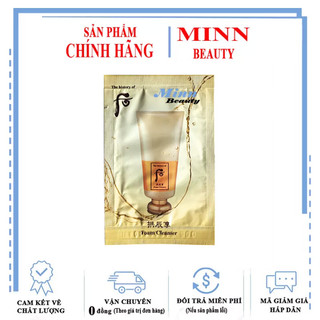 Gói Sample Sữa Rửa Mặt Dưỡng Ẩm Whoo Facial Foam Cleanser 1ml