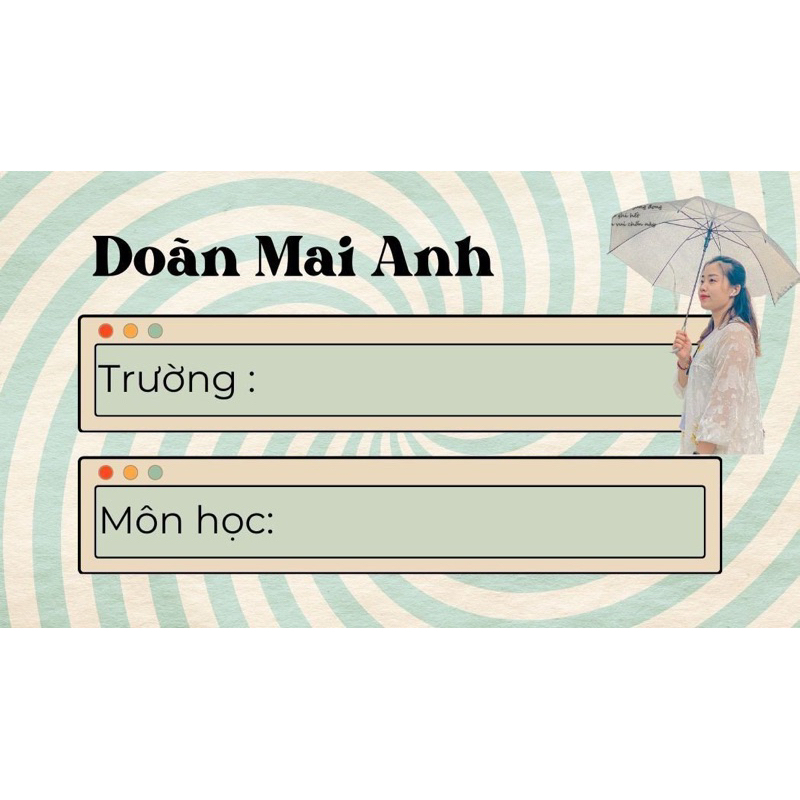 Nhãn vở in theo yêu cầu❤️