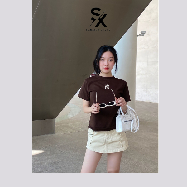 Áo Thun Baby Tee NY Ringer Tee Cotton 100% Nam Nữ Unisex Local Brand