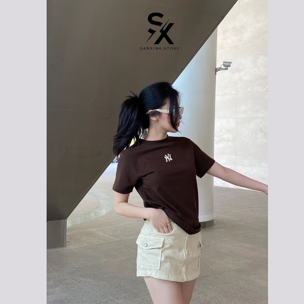 Áo Thun Baby Tee NY Ringer Tee Cotton 100% Nam Nữ Unisex Local Brand