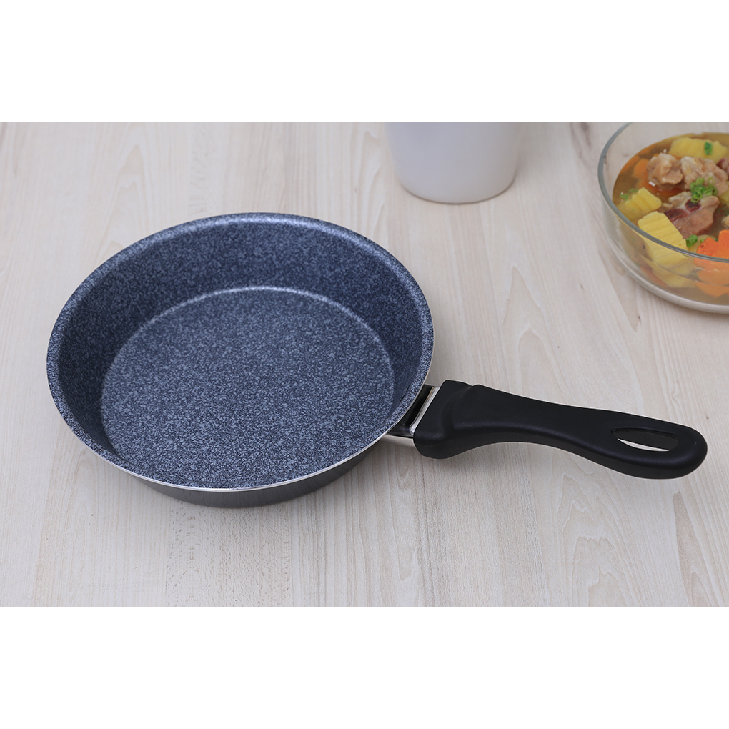 Chảo nhôm chống dính đáy từ 24 cm Happycook MFP-24IH GRAY