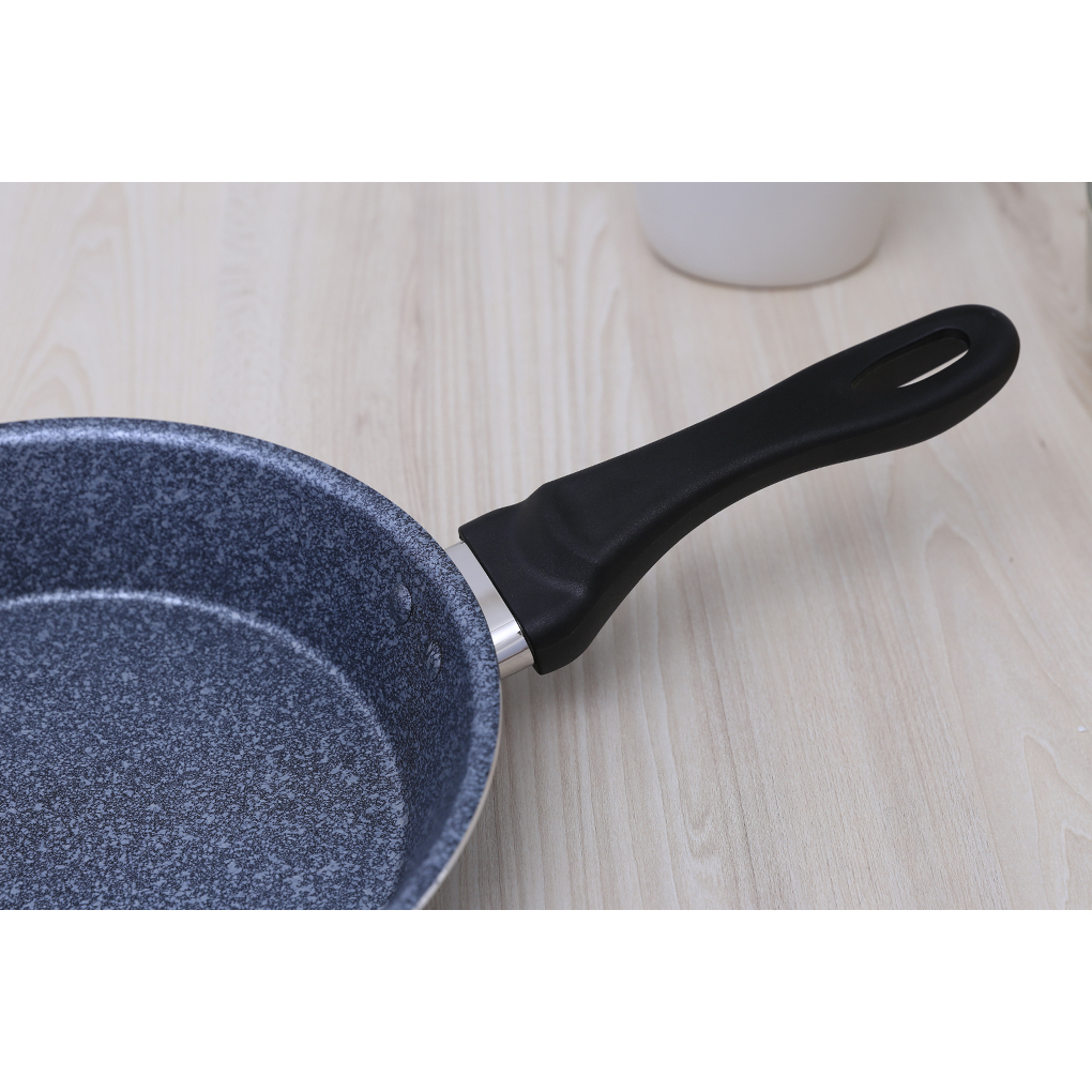 Chảo nhôm chống dính đáy từ 24 cm Happycook MFP-24IH GRAY