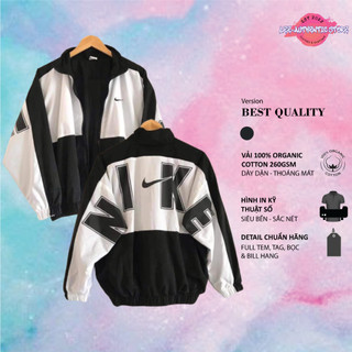 Áo khoác jacket n.i.k.e swoosh ver 2 dù 2 lớp - vải cao cấp