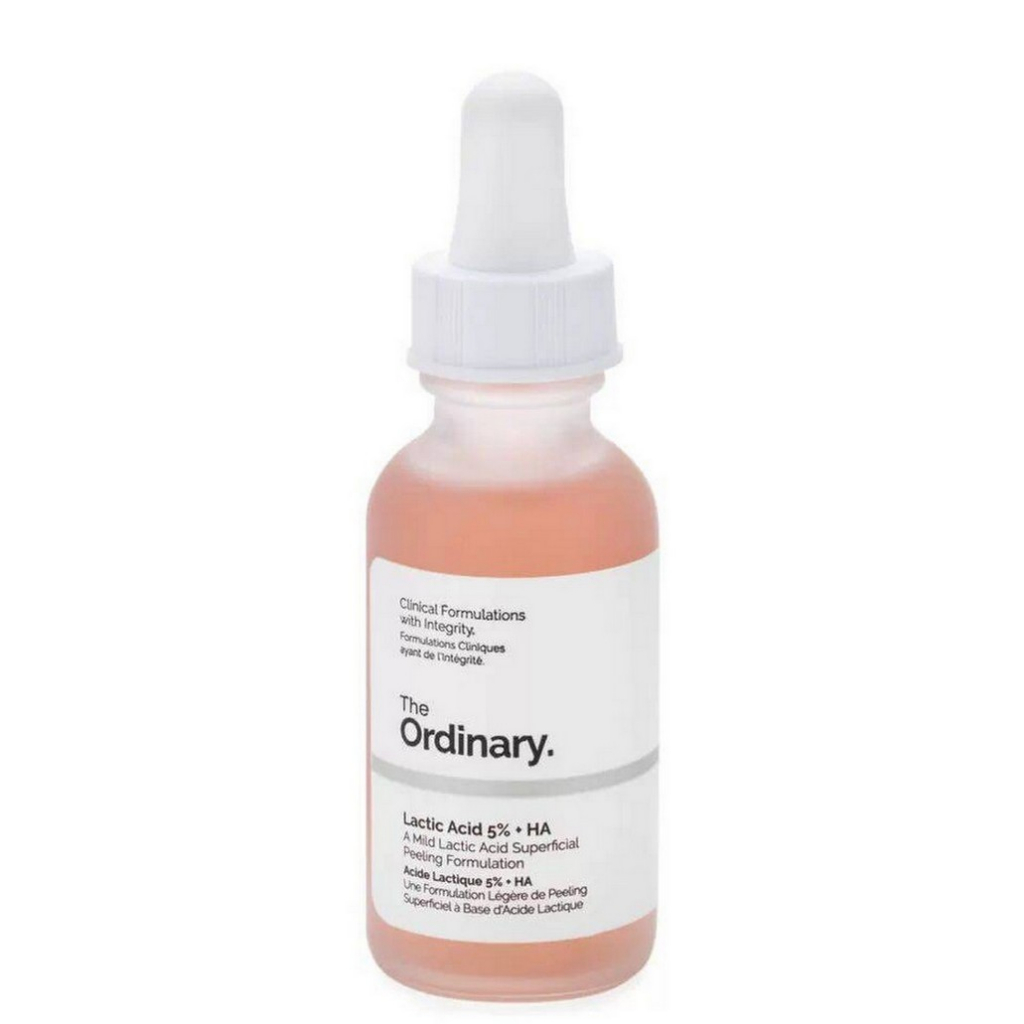 The Ordinary Lactic Acid 5% + HA 2% Superficial Peeling Formulation Serum Sáng da giảm thâm dịu nhẹ tẩy tế bào chết