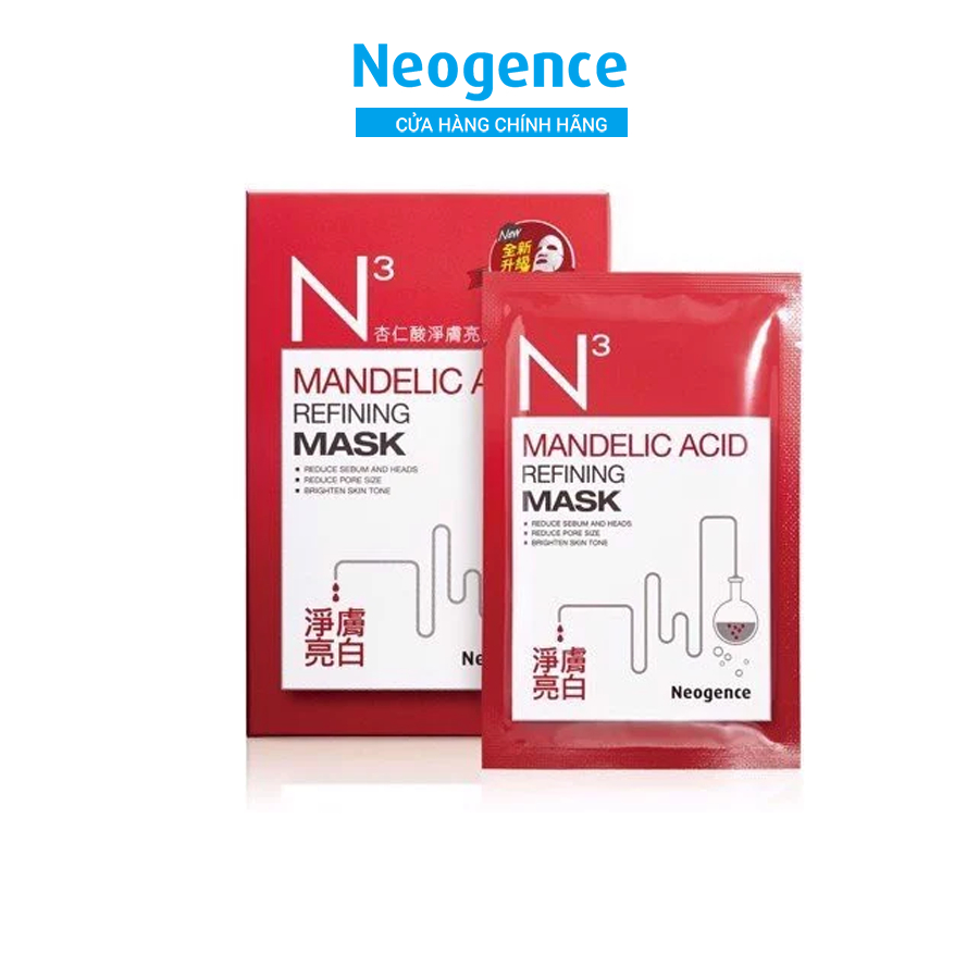 Mặt nạ Neogence N3 dành cho da dầu mụn Mandelic Acid Hộp 6 miếng