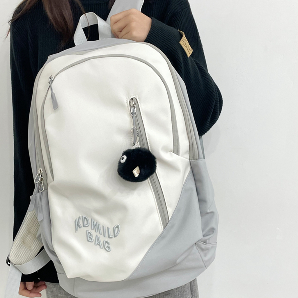 Balo nữ đi học KDMILD phong cách Hàn Quốc cho học sinh sinh viên phối màu