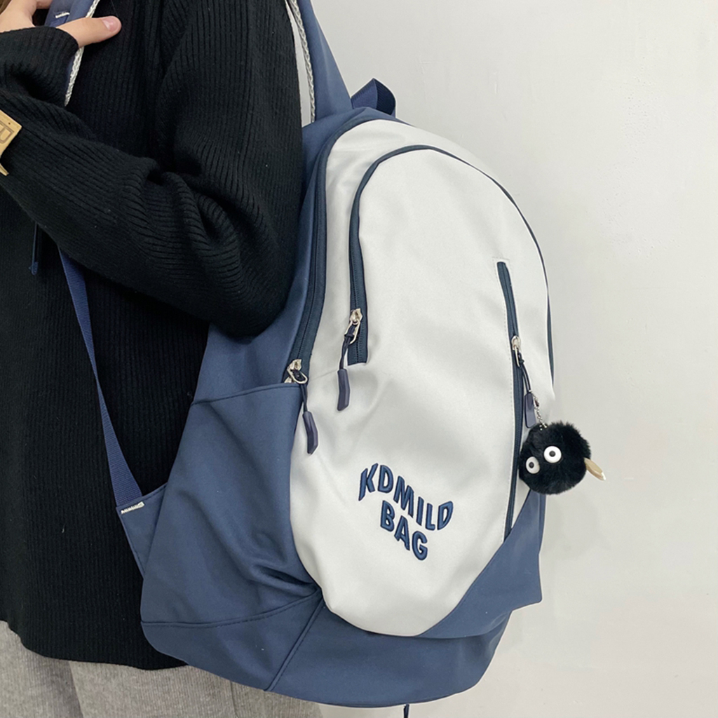 Balo nữ đi học KDMILD phong cách Hàn Quốc cho học sinh sinh viên phối màu