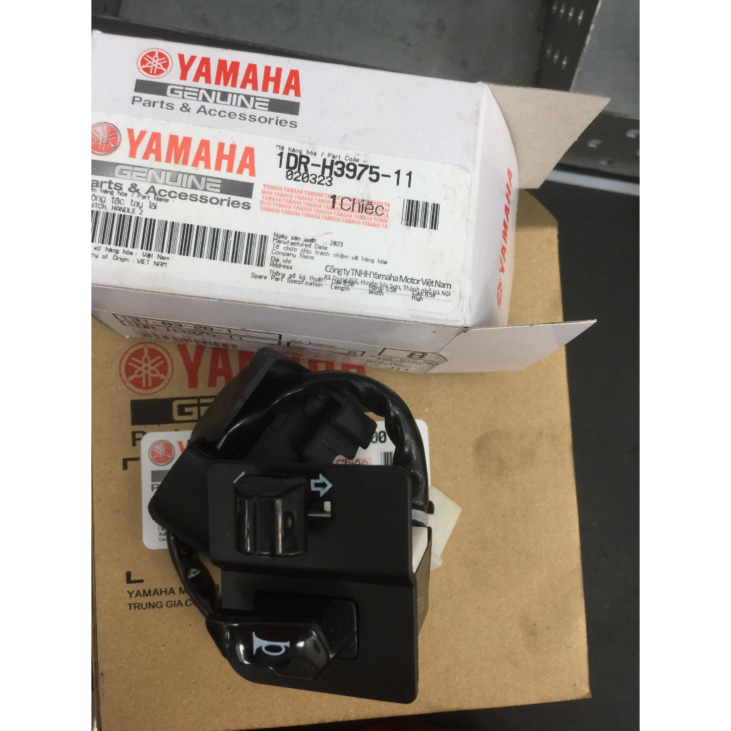 Cùm công tắc xi nhan Nozza 1DR và Grande 2BM và Acruzo