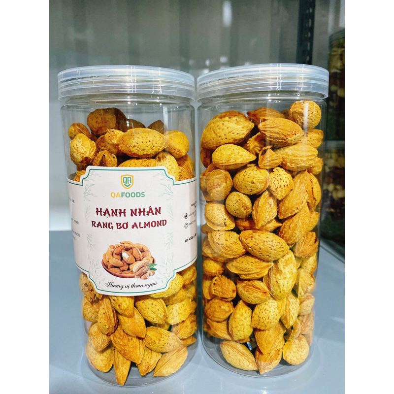 Hạnh Nhân Rang Bơ Hũ 500gr