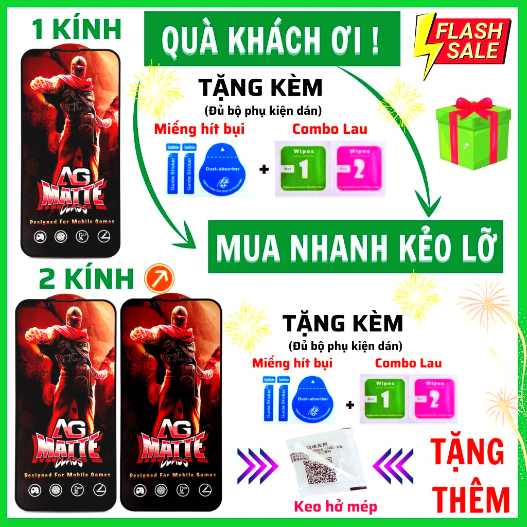 [AG Chống vân tay] Kính Cường Lực Realme Realme 10 9 9i 9 Pro 8 7 6 6i 5s 5i 5 GT Neo 2T Q3 Pro C11 C35 C30s C33 C25 C55