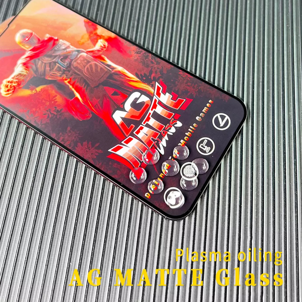 [AG Chống vân tay] Kính Cường Lực Realme Realme 10 9 9i 9 Pro 8 7 6 6i 5s 5i 5 GT Neo 2T Q3 Pro C11 C35 C30s C33 C25 C55