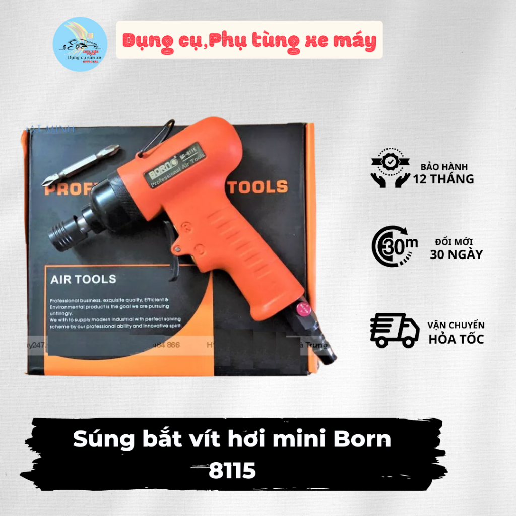 Súng bắt vít hơi mini Born 8115