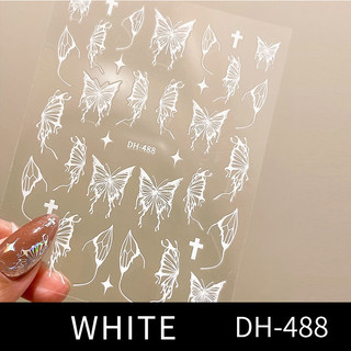sticker bướm nail dán móng tay 3d