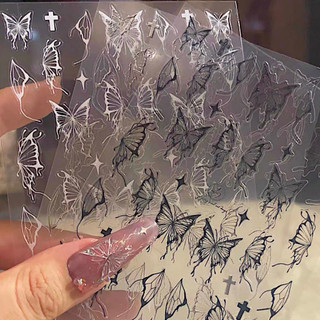 sticker bướm nail dán móng tay 3d