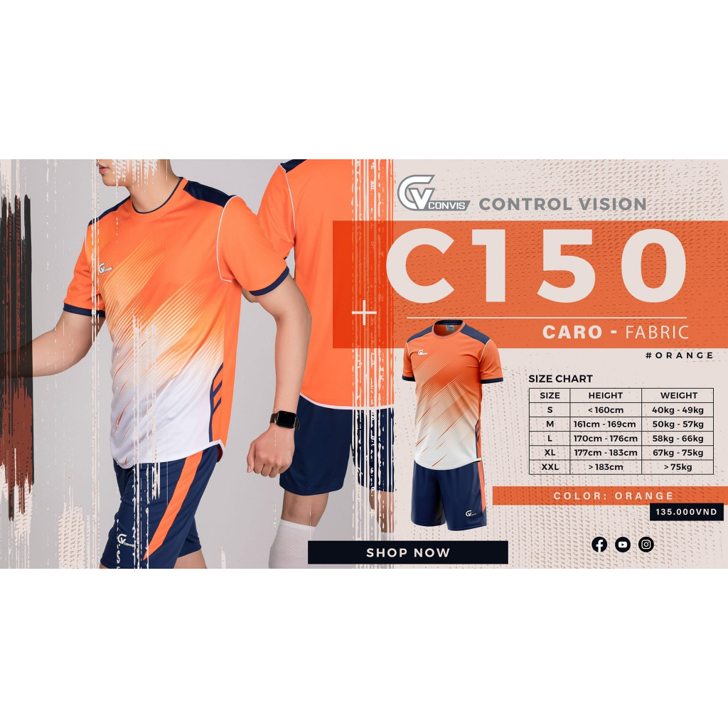 Bộ Quần Áo Đá Bóng Thể Thao Riki CV100,150 Đep,Thoáng Mát Dành Cho Mùa Hè