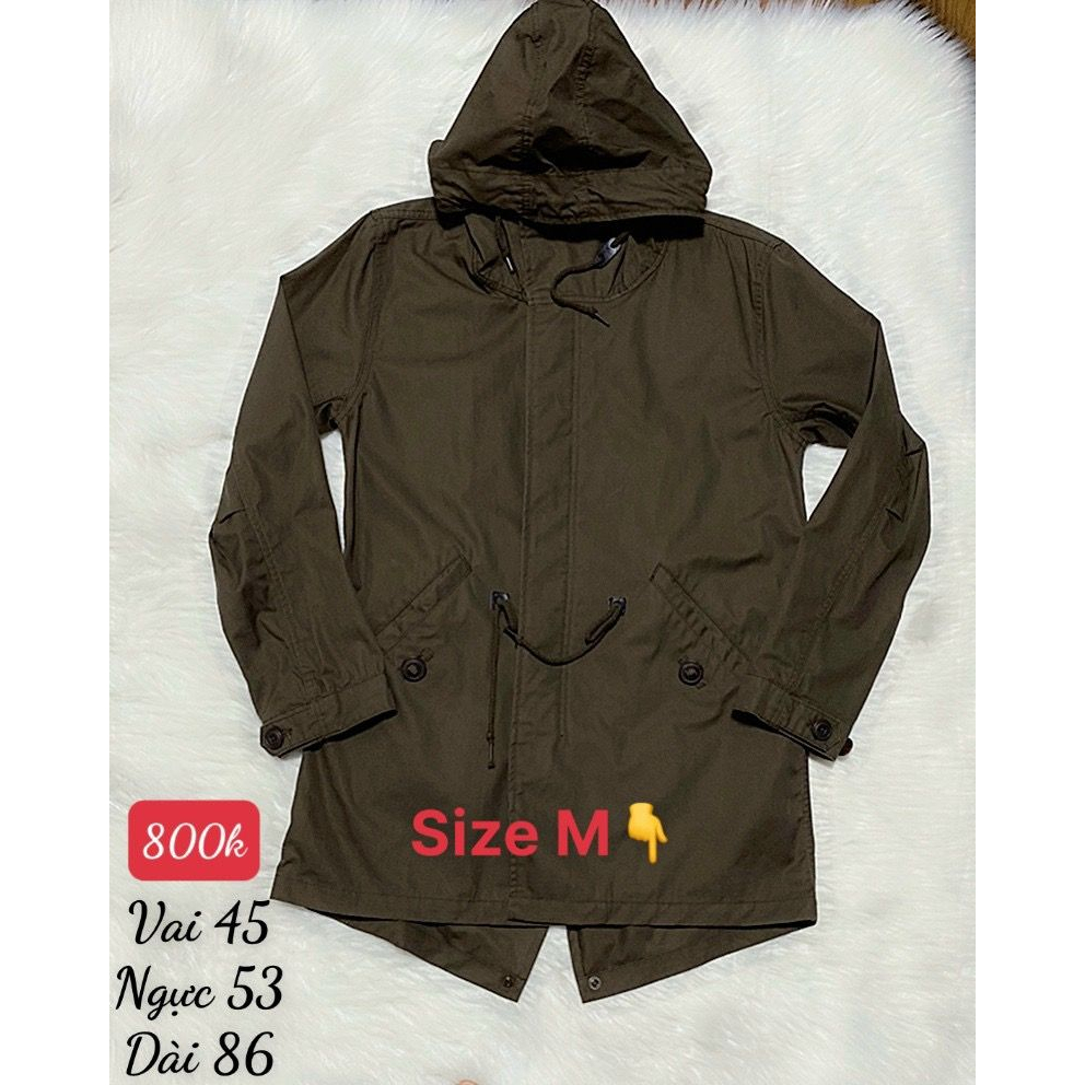 Si Tuyển Áo măng tô đẹp, mới Size M👇