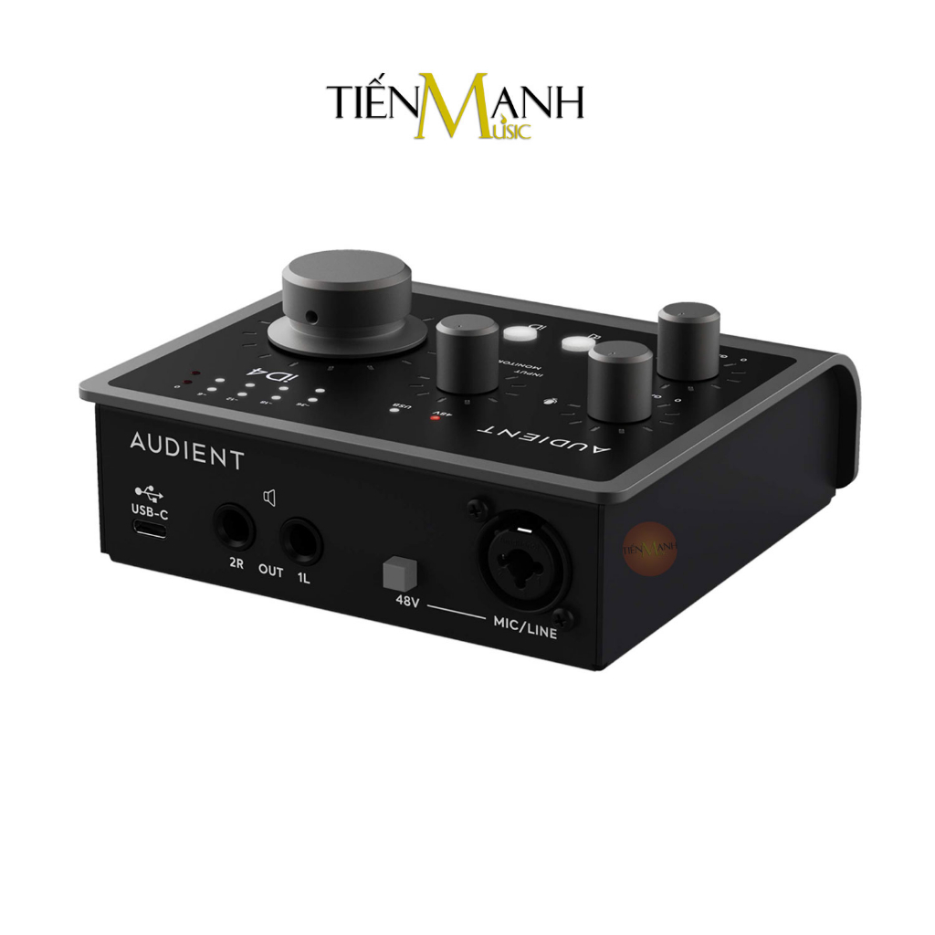 Soundcard Audient iD4 MK2 - Sound Card Bộ Thu Âm Thanh và Livestream MKII Audio Interface