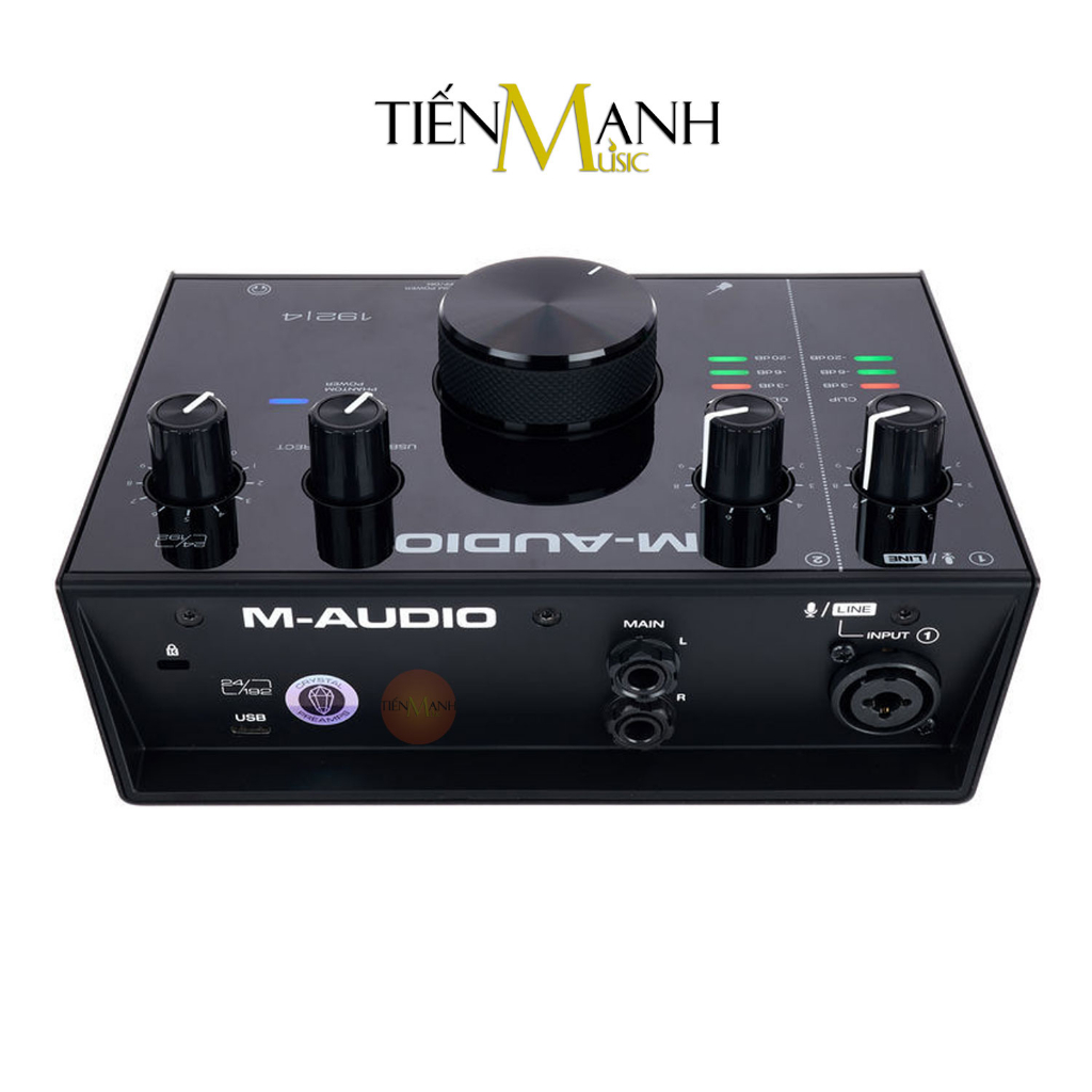 Soundcard M-audio Air 192x4 Bộ Thu Âm Thanh & Livestream 192 4 Audio Interface 192/4 Sound Card Audio 192|4