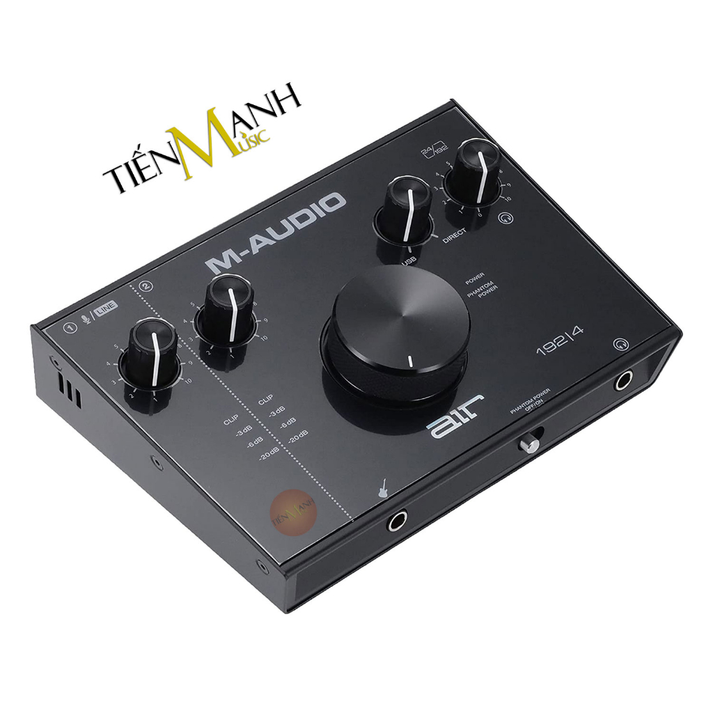 Soundcard M-audio Air 192x4 Bộ Thu Âm Thanh & Livestream 192 4 Audio Interface 192/4 Sound Card Audio 192|4